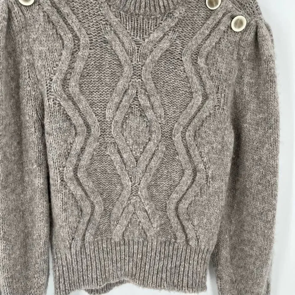 Isabel Marant Devlyn Cable Knit Sweater - Picture 4 of 9